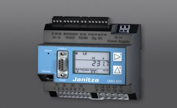 UMG 605 Power Quality Monitoring Analyser for intelligent secondary substations