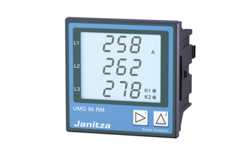 Energy measurement device with residual current monitoring and certified BACnet interface