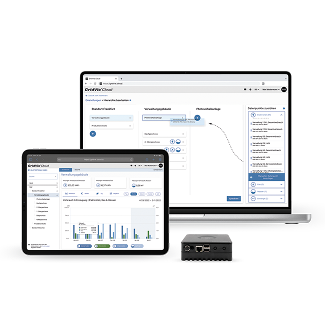 Energy Monitoring Portal – GridVis® Cloud